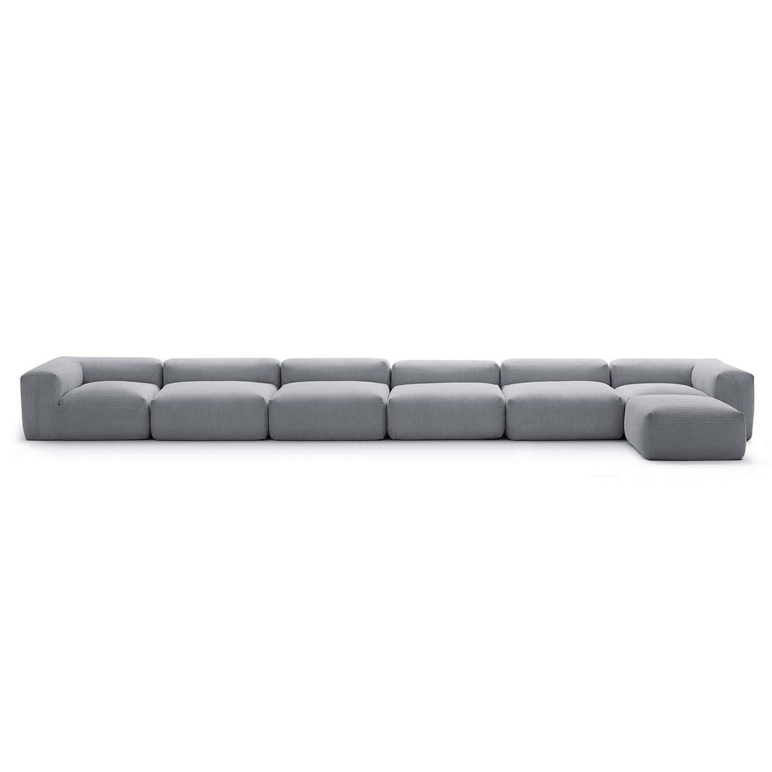 Modular Sofa - Mellow Extra Deep Sectional with Ottoman - MC - Mario Capasa