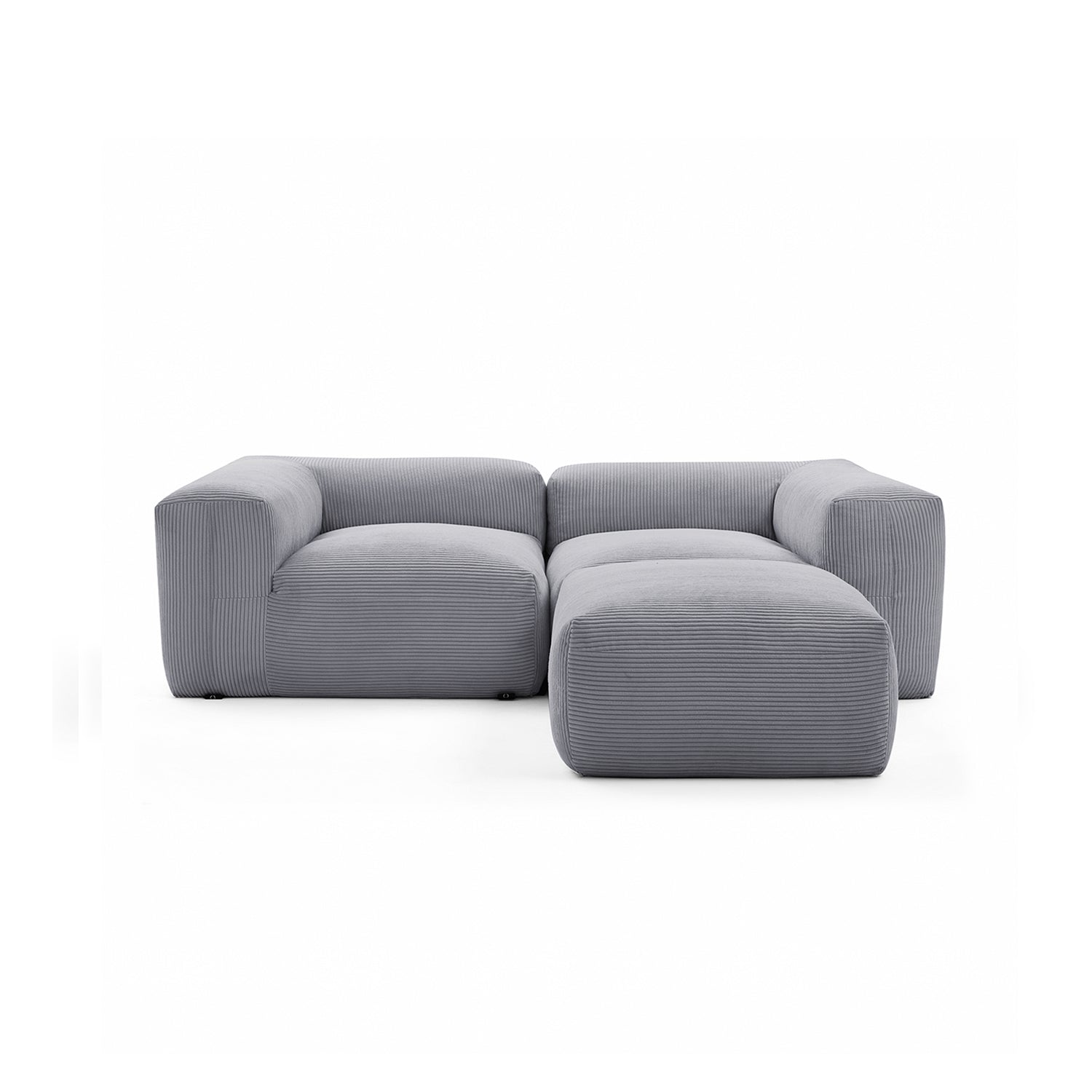 Modular Sofa - Mellow Extra Deep Sectional with Ottoman - MC - Mario Capasa