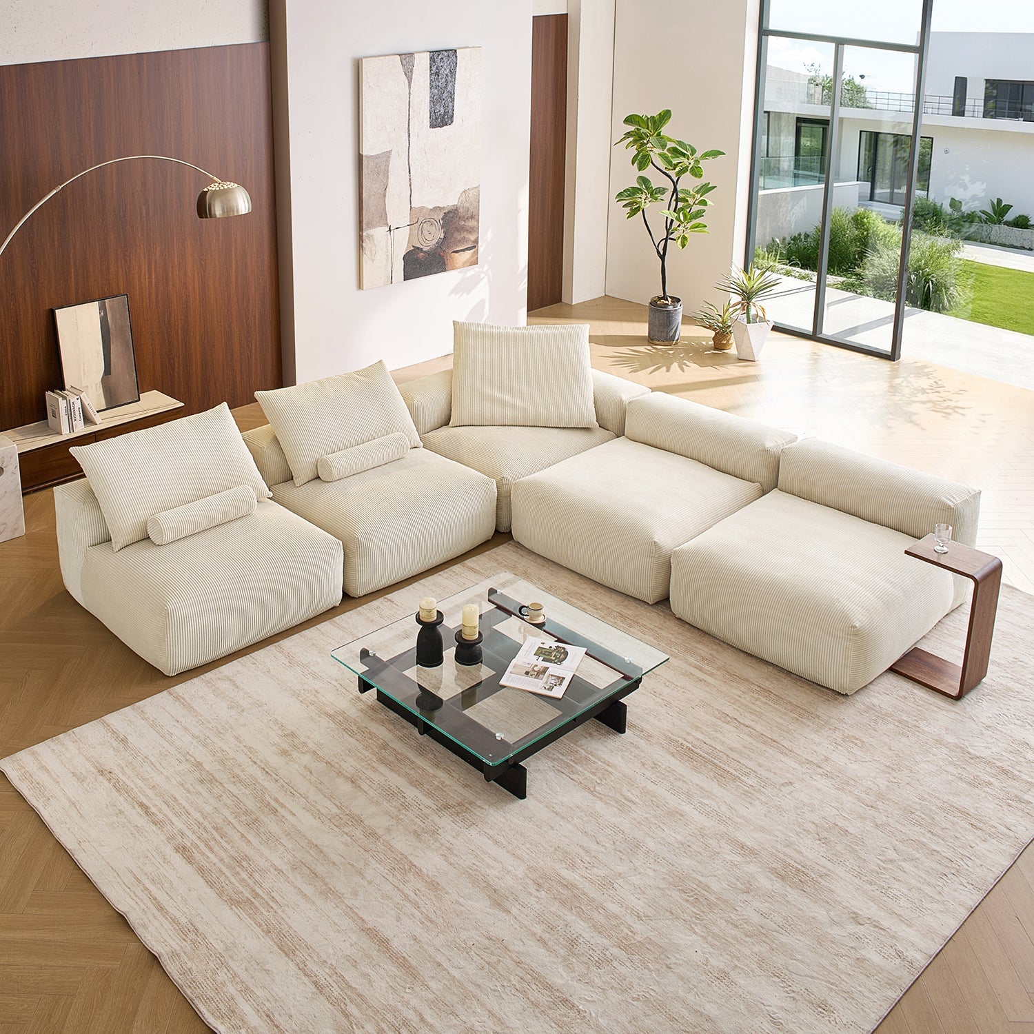 Mellow Open L Sectional - Mario Capasa
