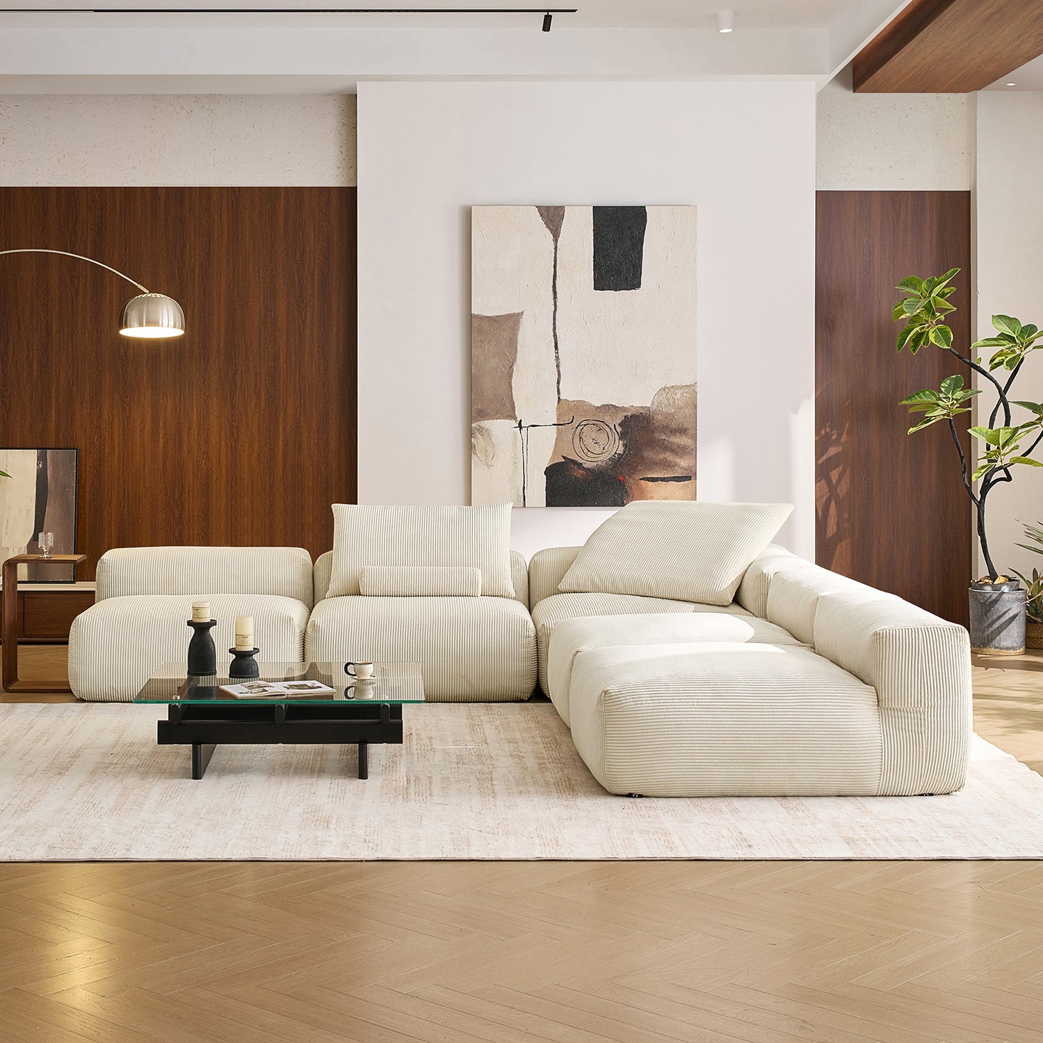 Mellow Open L Sectional - Mario Capasa