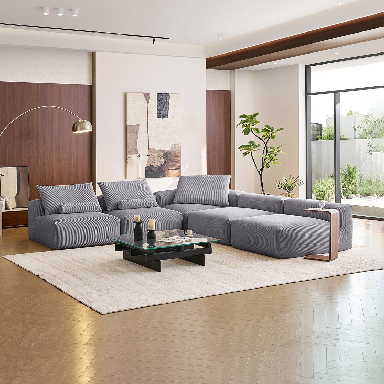 Mellow Open L Sectional - Mario Capasa