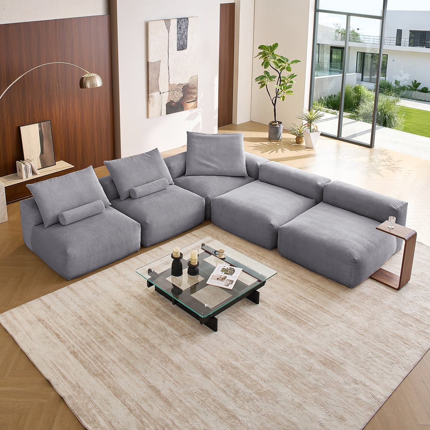Mellow Open L Sectional - Mario Capasa