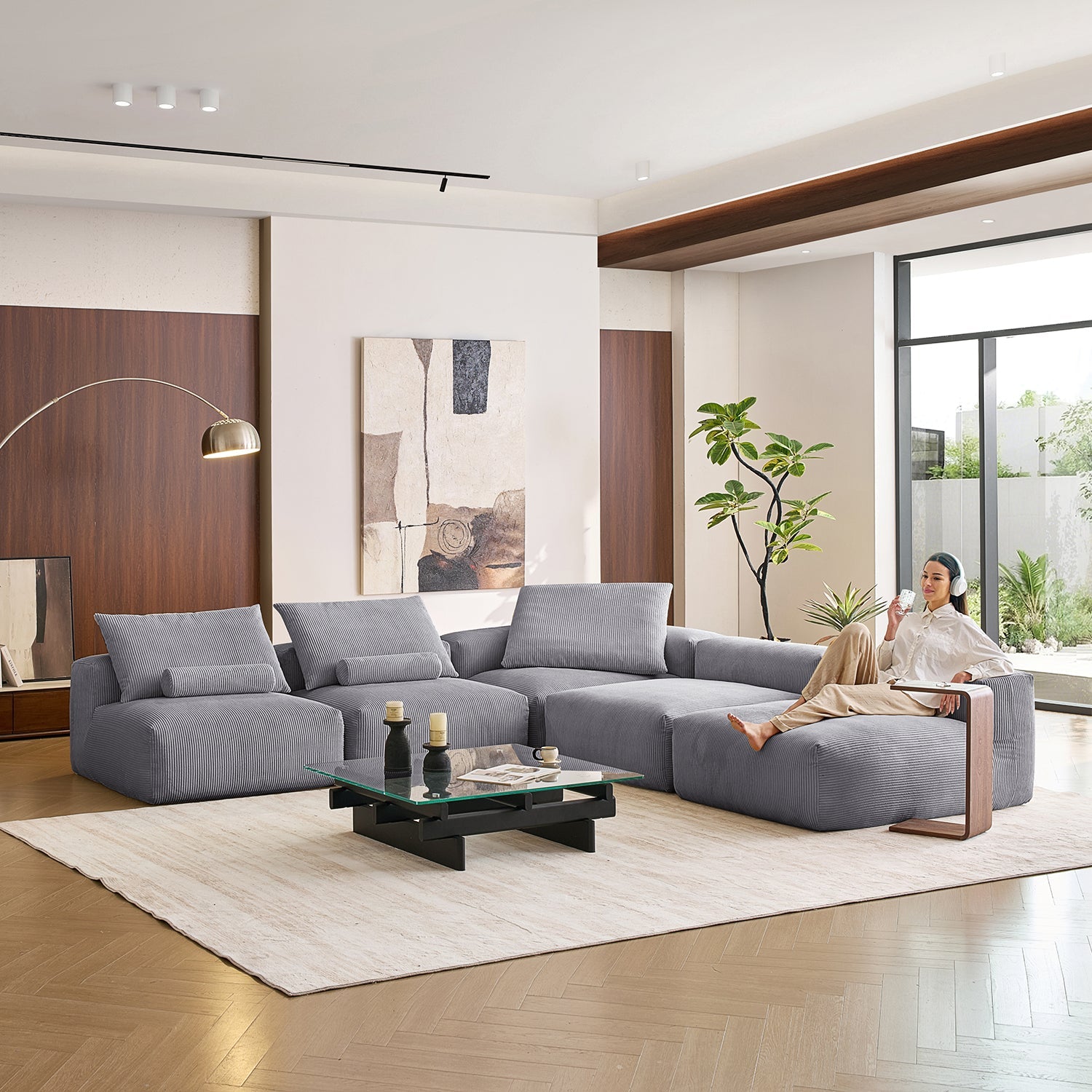 Mellow Open L Sectional - Mario Capasa