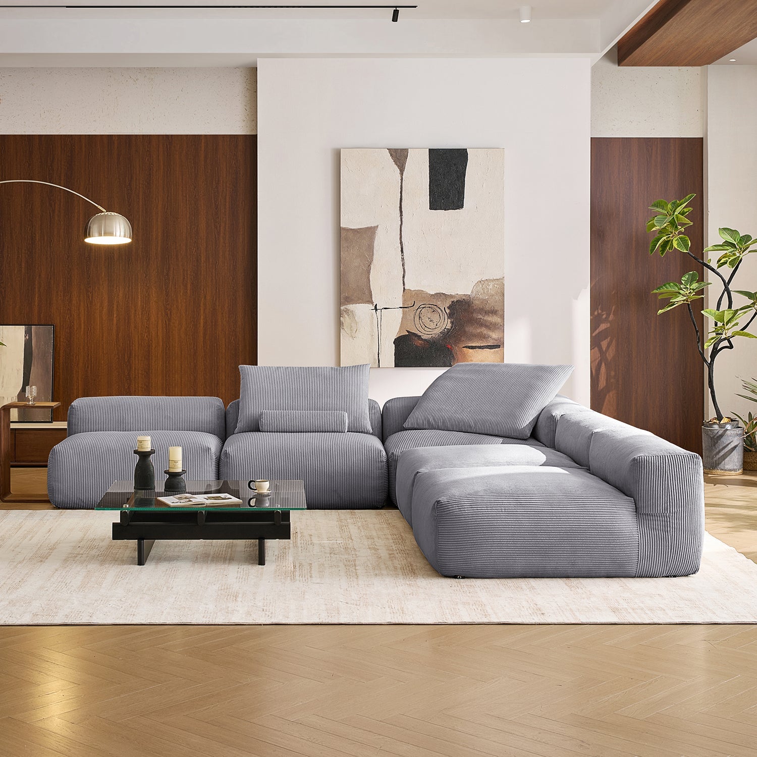 Mellow Open L Sectional - Mario Capasa