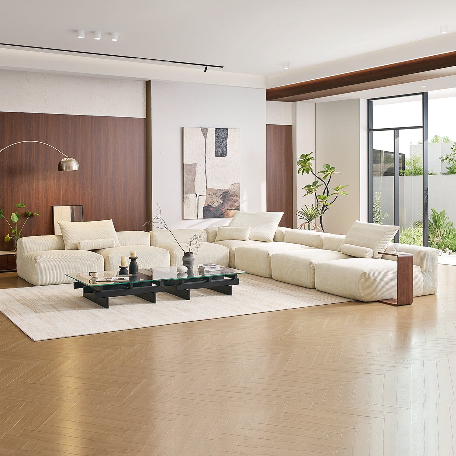 Mellow Open L Sectional - Mario Capasa