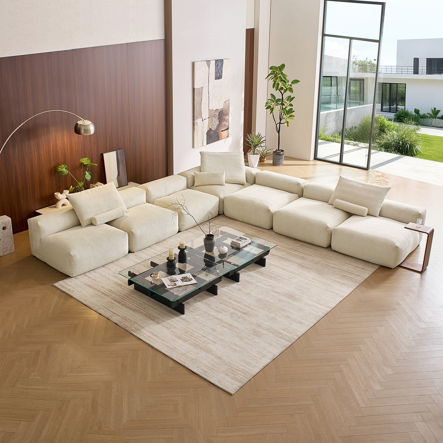 Mellow Open L Sectional - Mario Capasa