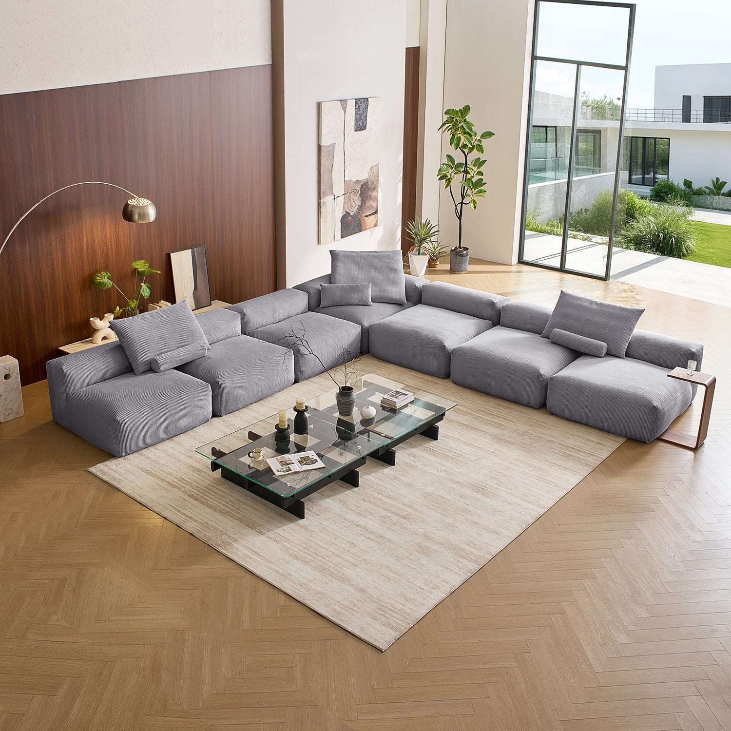 Mellow Open L Sectional - Mario Capasa