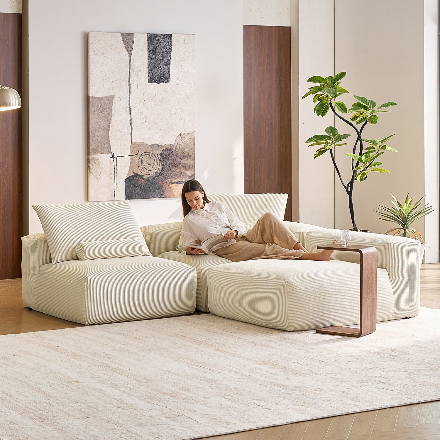 Mellow Open L Sectional - Mario Capasa