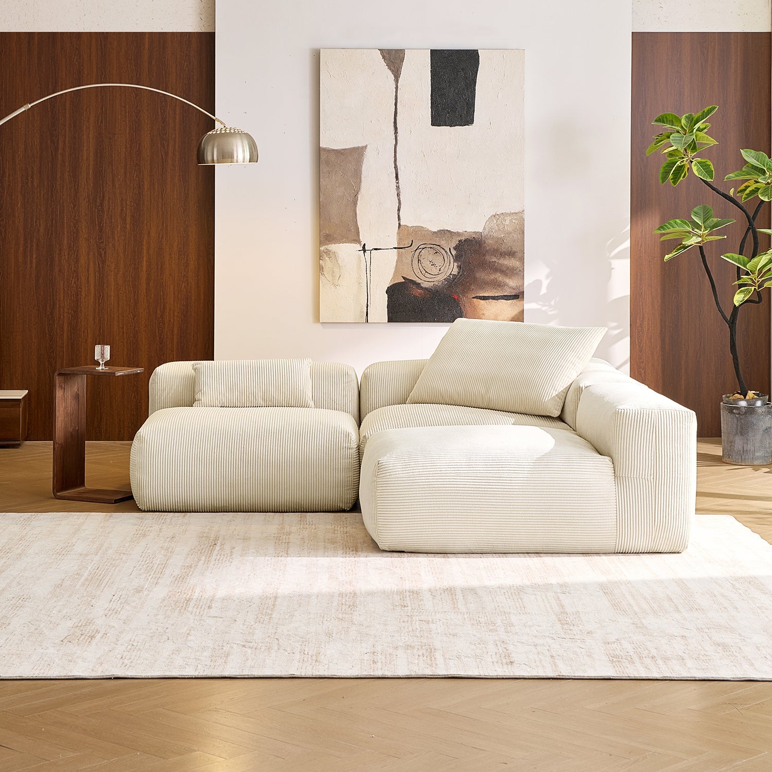 Mellow Open L Sectional - Mario Capasa