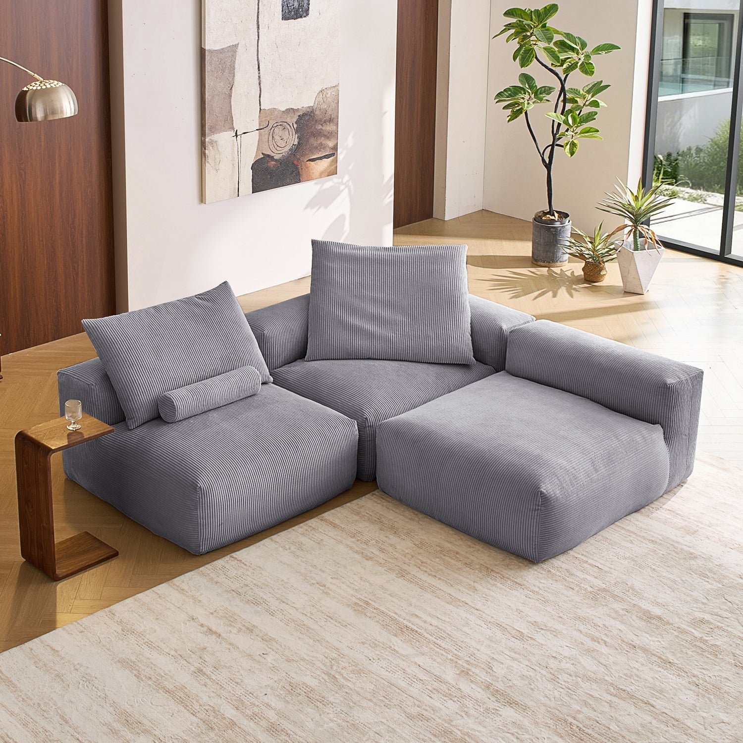 Mellow Open L Sectional - Mario Capasa