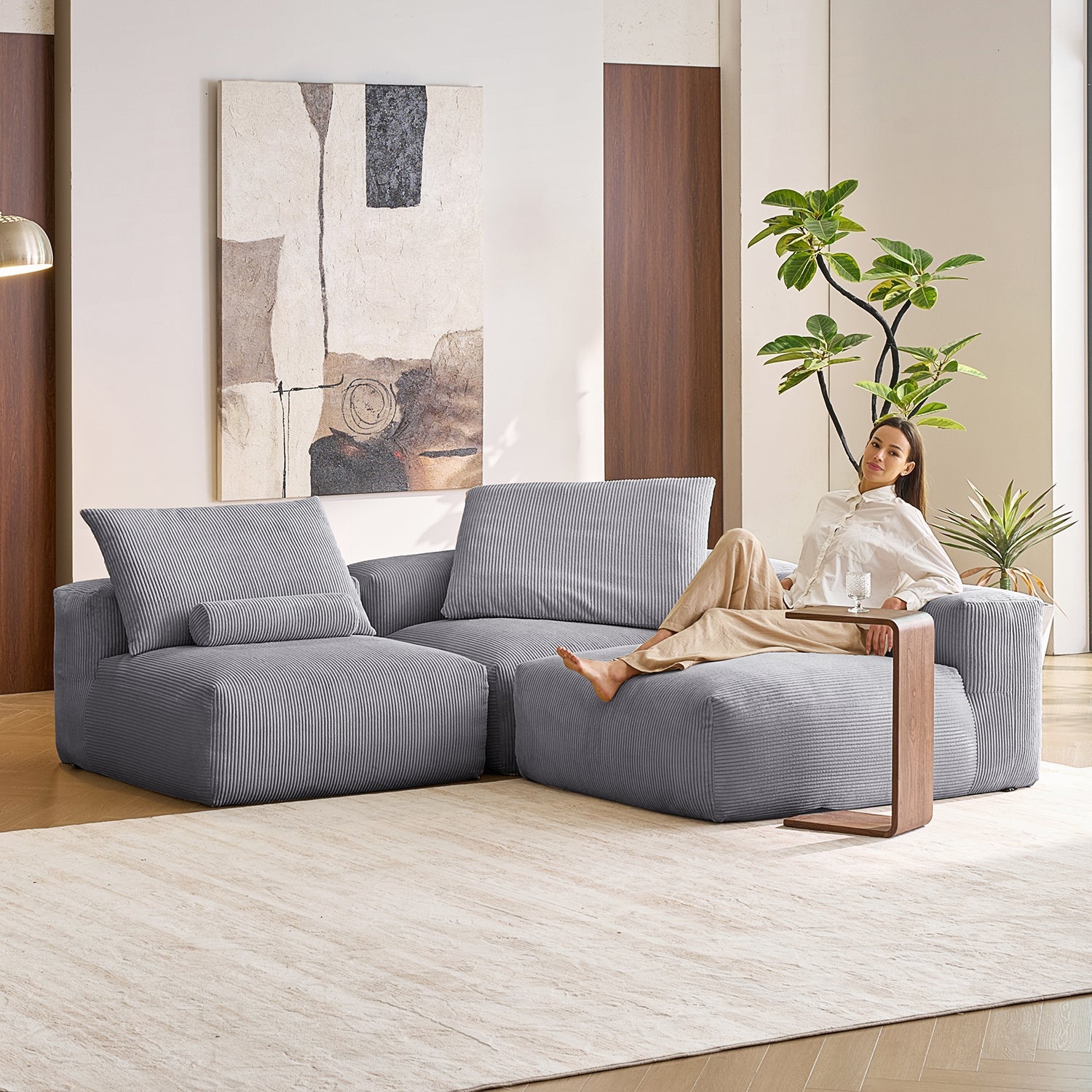 Mellow Open L Sectional - Mario Capasa