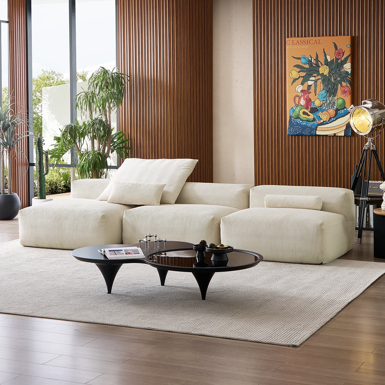 Mellow Open Sectional - Mario Capasa