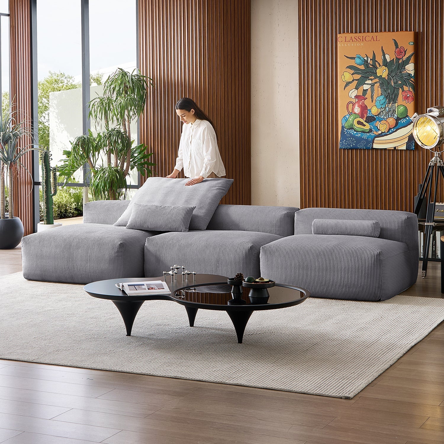 Mellow Open Sectional - Mario Capasa