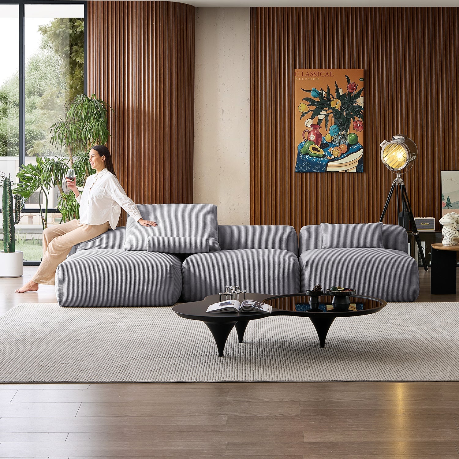 Mellow Open Sectional - Mario Capasa
