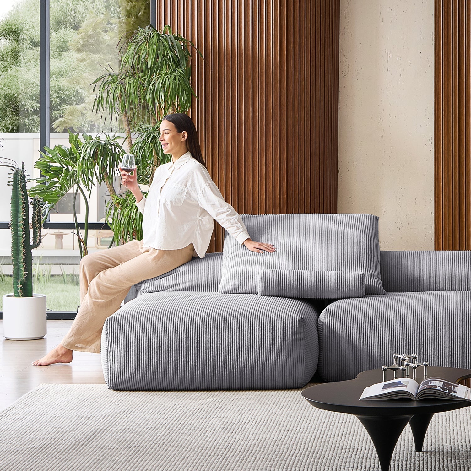 Mellow Open Sectional - Mario Capasa