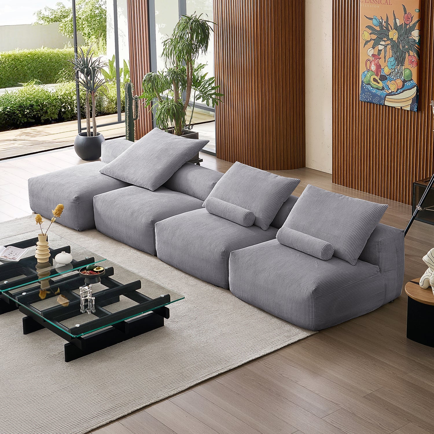 Mellow Open Sectional - Mario Capasa