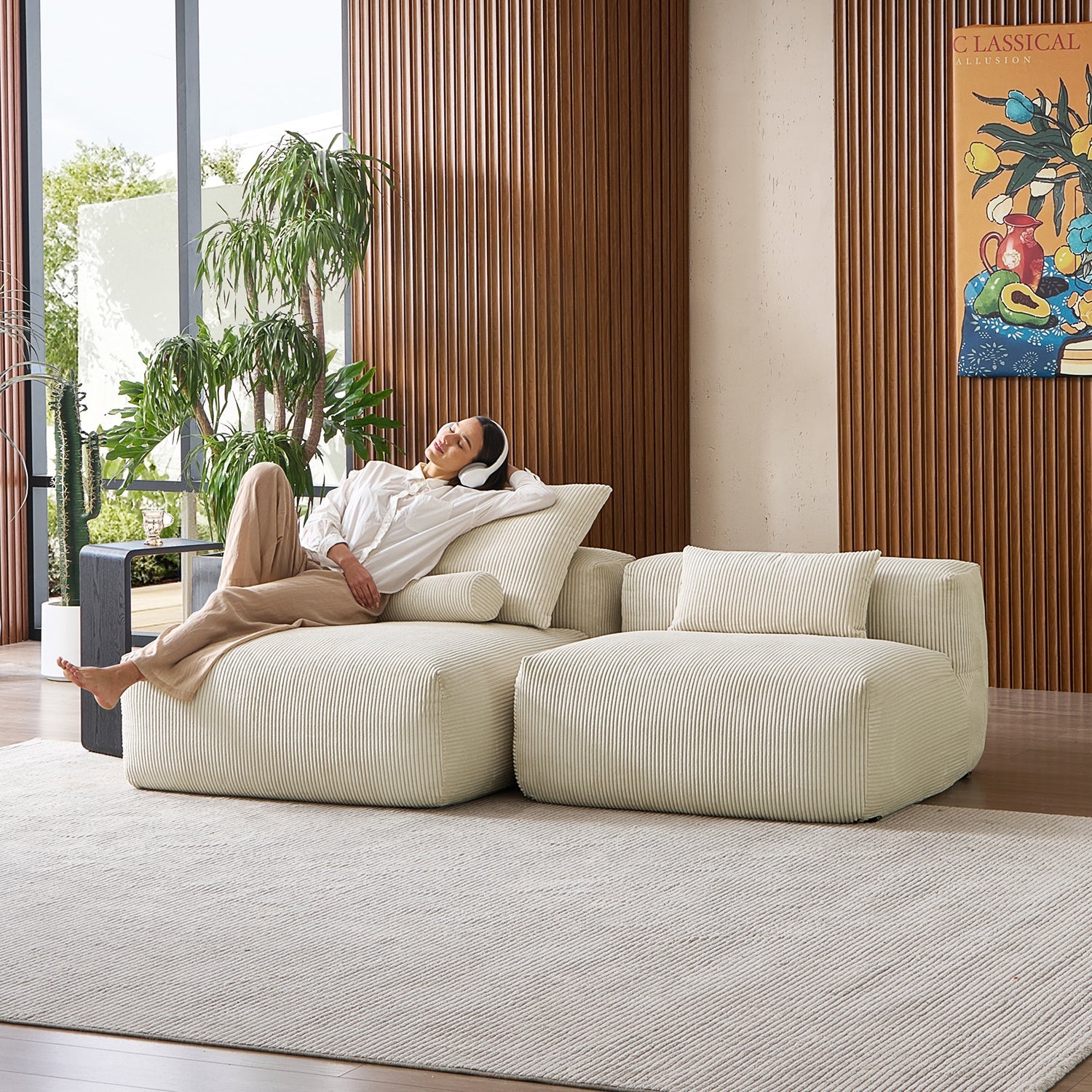 Mellow Open Sectional - Mario Capasa