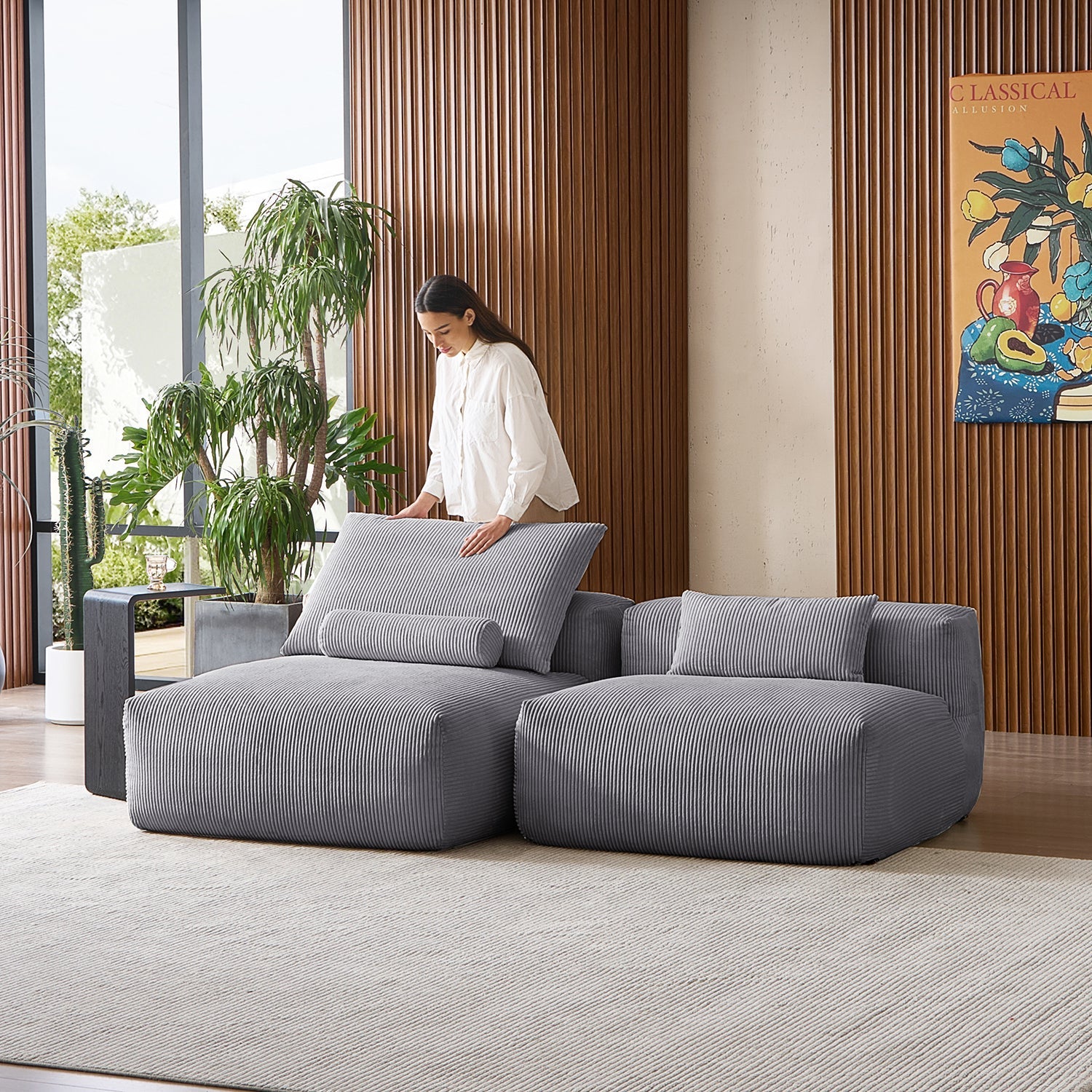 Mellow Open Sectional - Mario Capasa