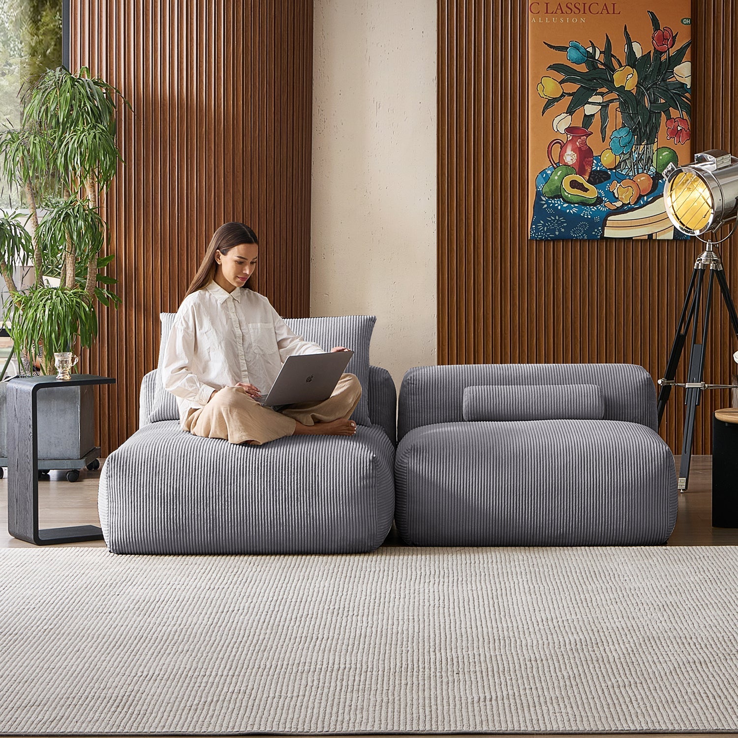 Mellow Open Sectional - Mario Capasa