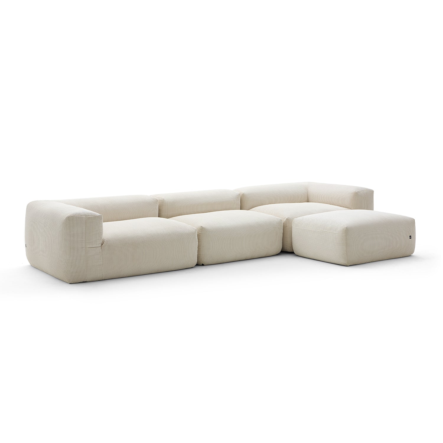 Modular Sofa - Mellow Sectional with Ottoman - MC - Mario Capasa