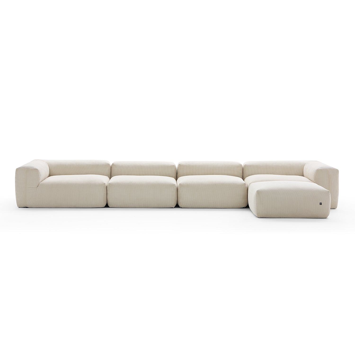 Modular Sofa - Mellow Sectional with Ottoman - MC - Mario Capasa
