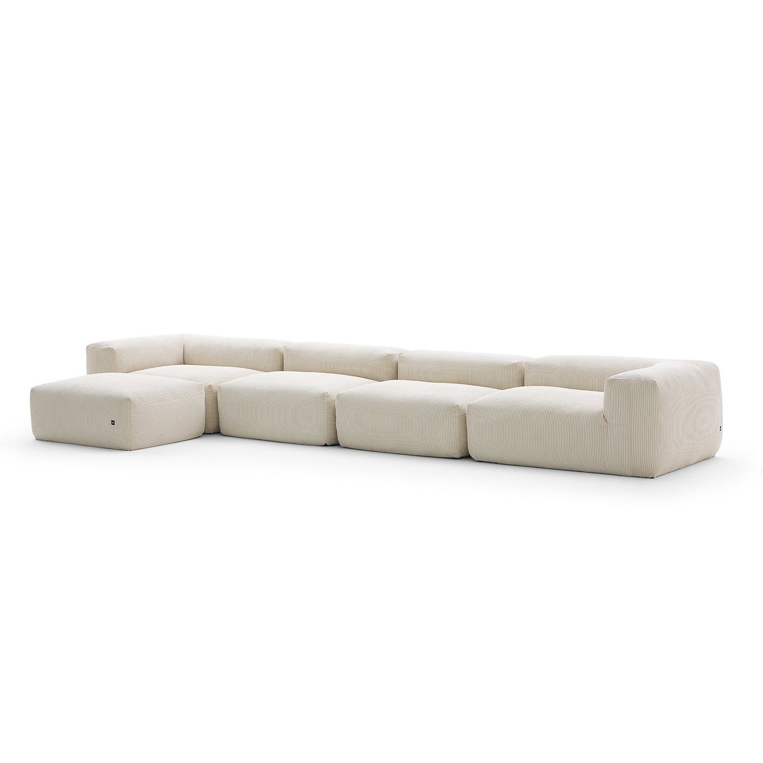 Modular Sofa - Mellow Sectional with Ottoman - MC - Mario Capasa