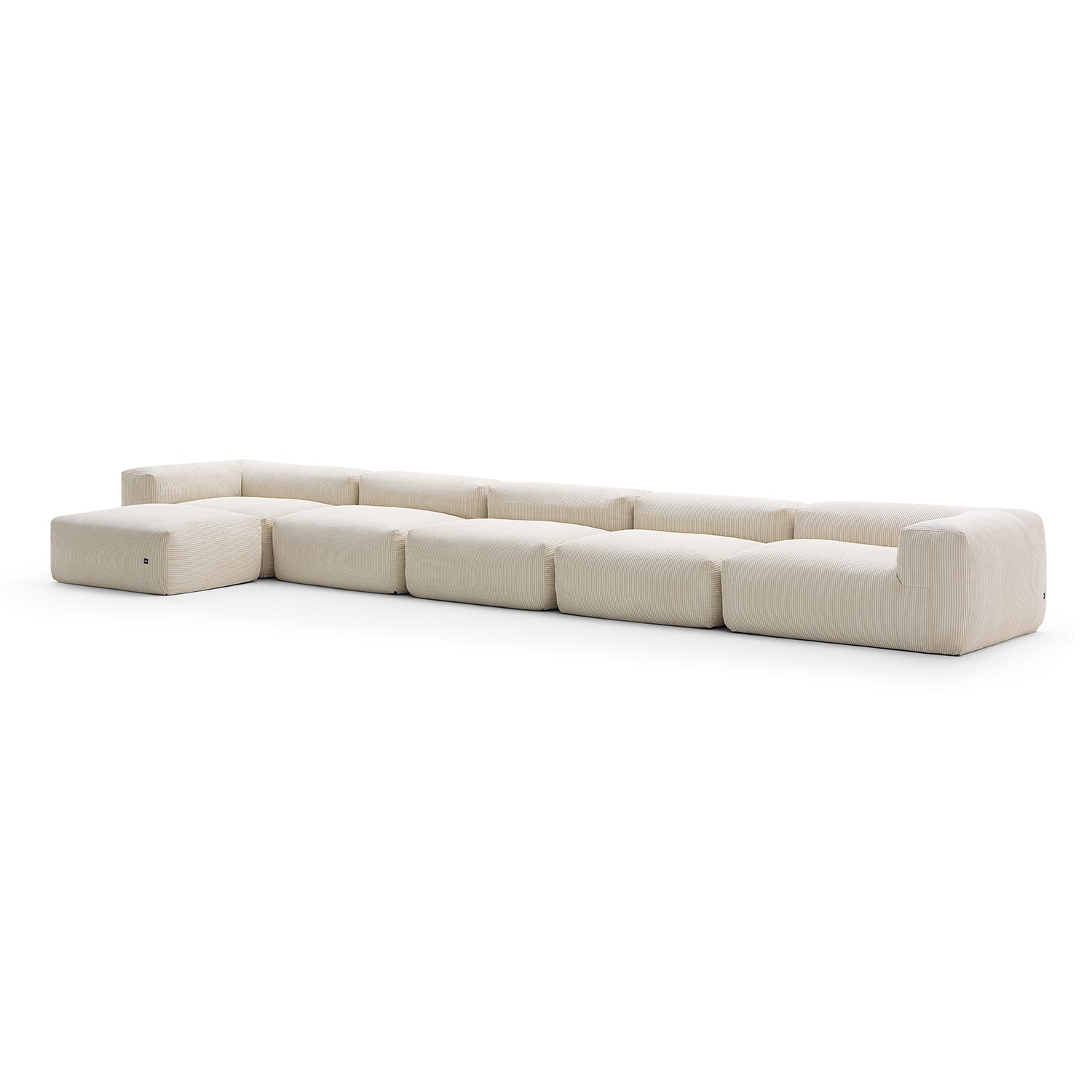 Modular Sofa - Mellow Sectional with Ottoman - MC - Mario Capasa