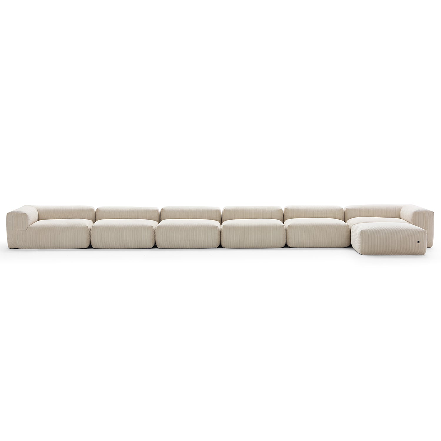 Modular Sofa - Mellow Sectional with Ottoman - MC - Mario Capasa