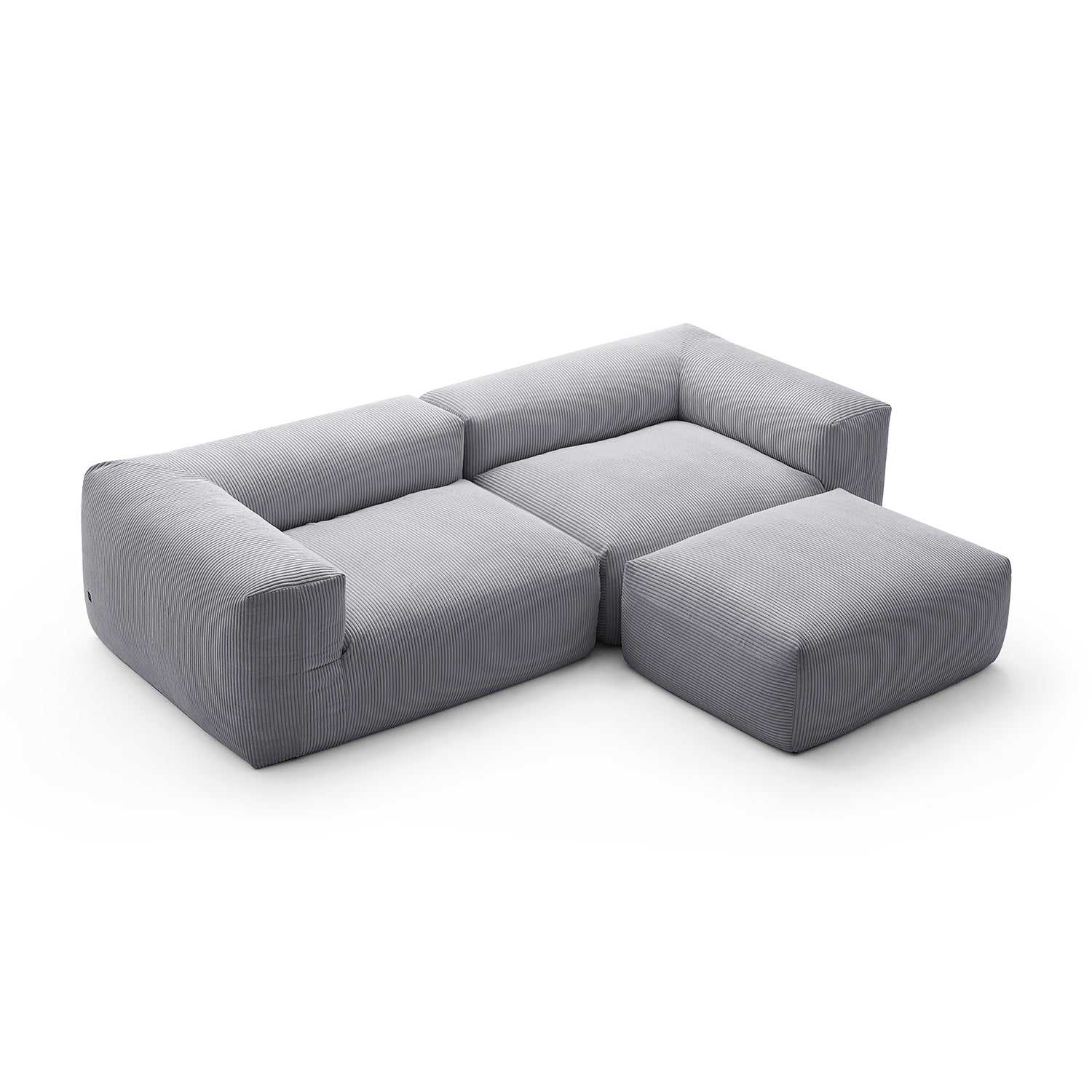 Modular Sofa - Mellow Sectional with Ottoman - MC - Mario Capasa