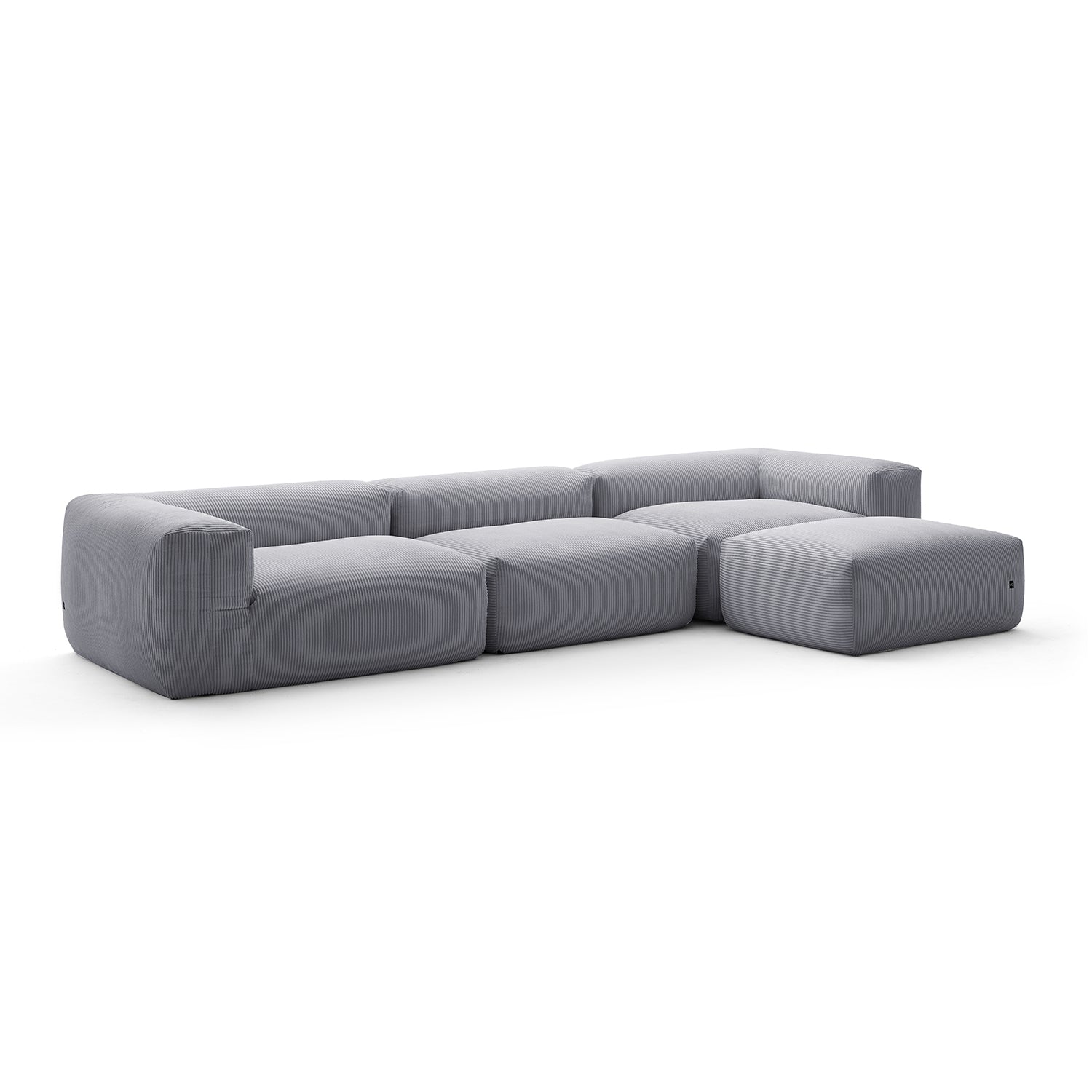 Modular Sofa - Mellow Sectional with Ottoman - MC - Mario Capasa