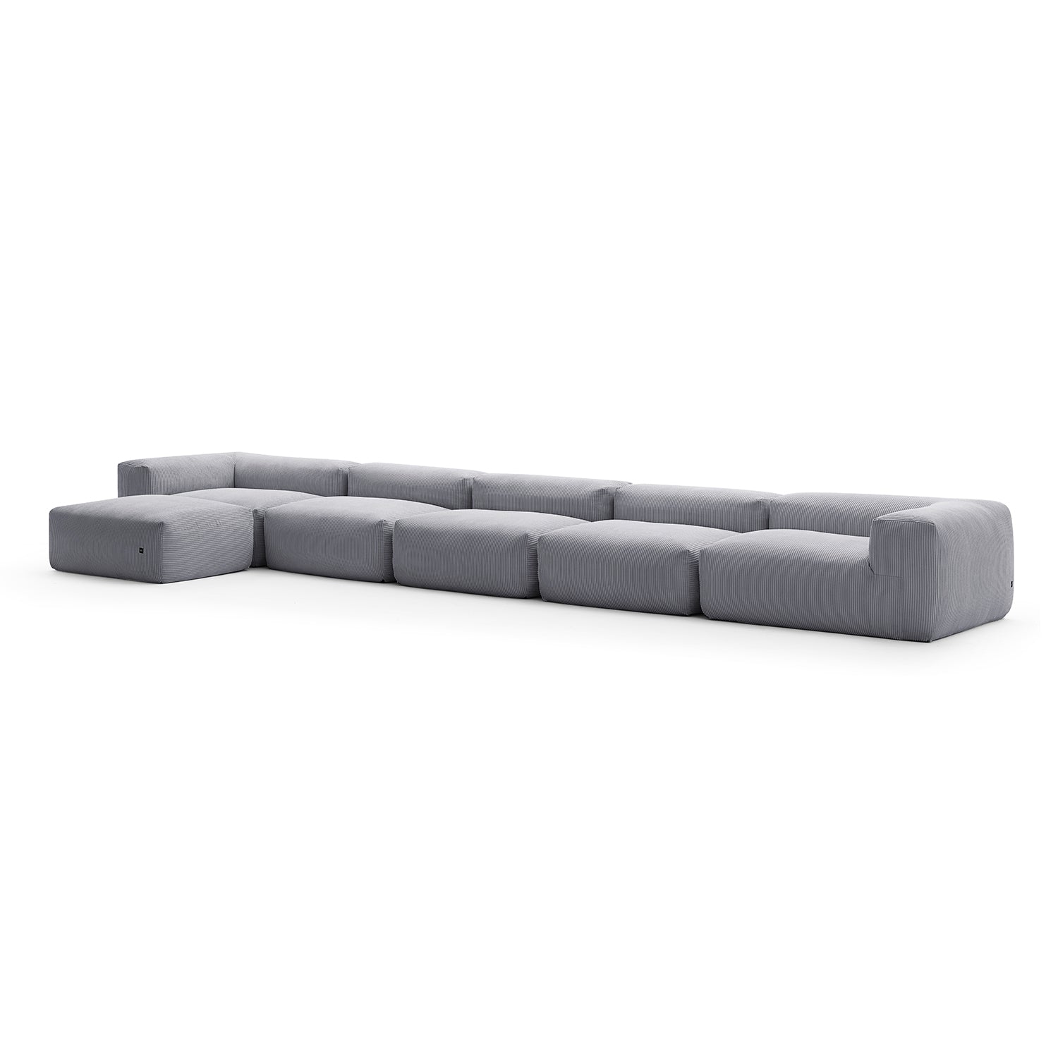 Modular Sofa - Mellow Sectional with Ottoman - MC - Mario Capasa