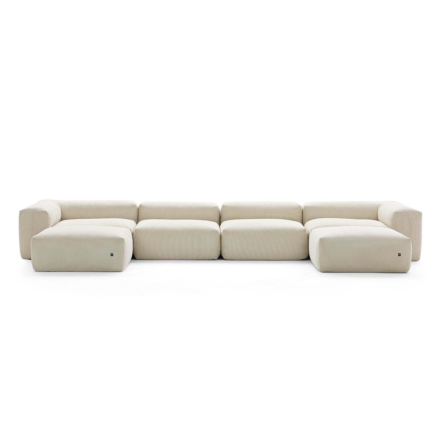 Mellow U Sectional with Ottoman