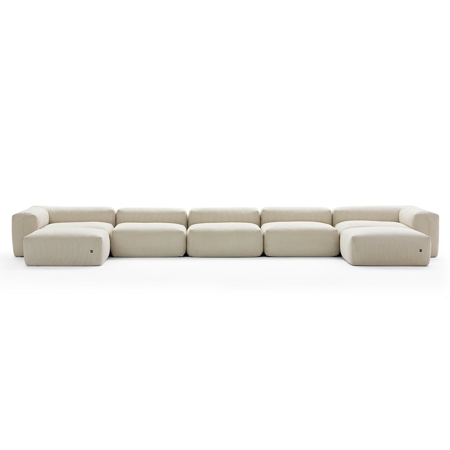 Mellow U Sectional with Ottoman