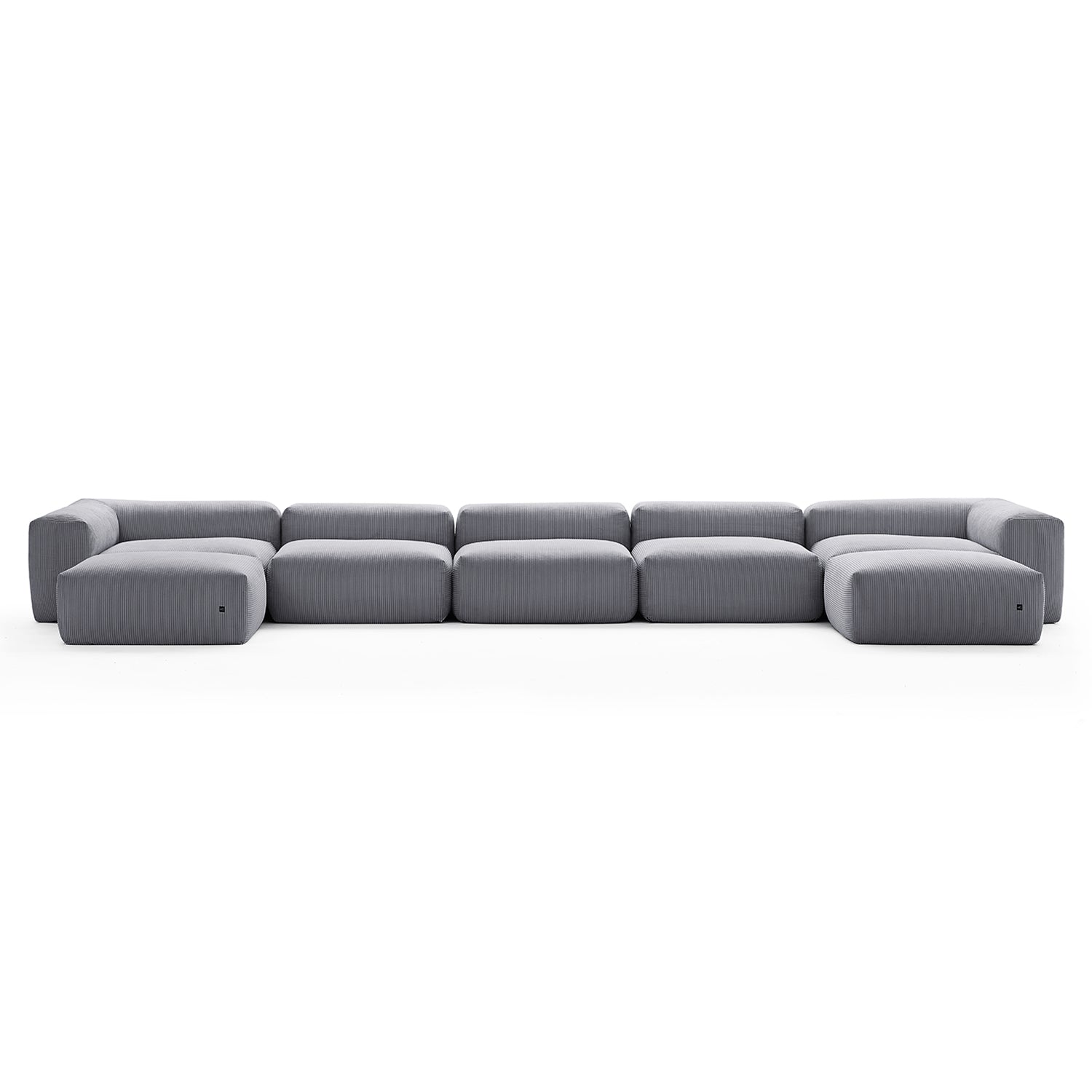 Mellow U Sectional with Ottoman