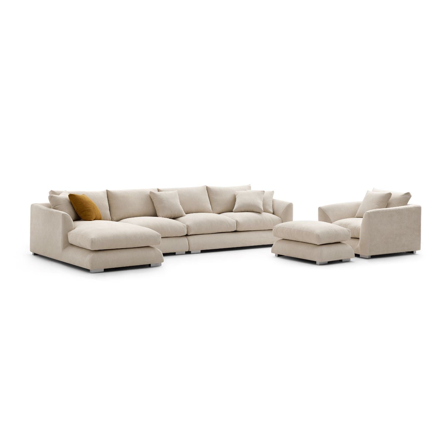 Sofa - Feathers Room Set - MC - Mario Capasa