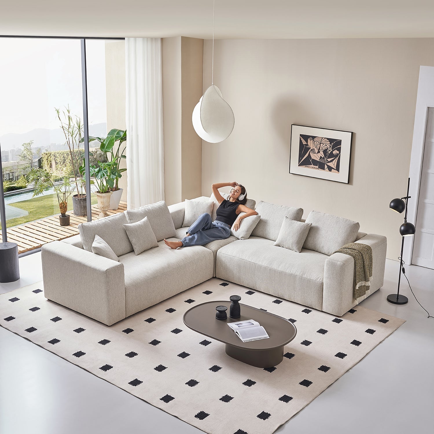 sectional - The 5th Closed L Sectional - MC - Mario Capasa