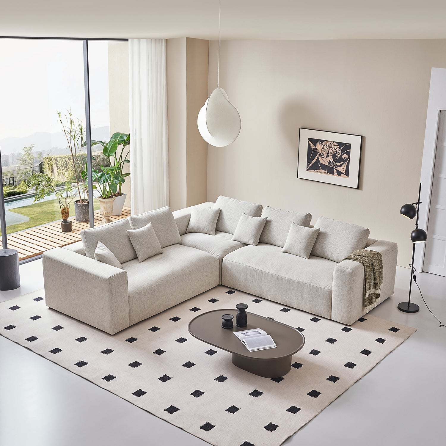 sectional - The 5th Closed L Sectional - MC - Mario Capasa