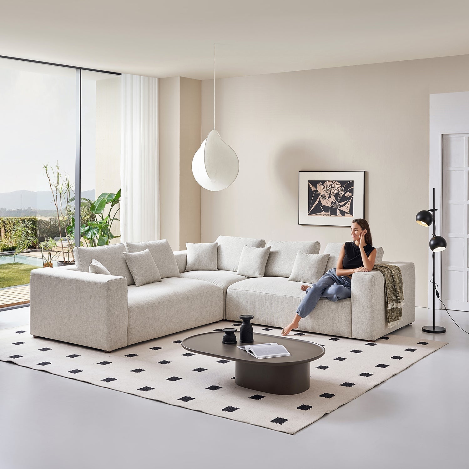 sectional - The 5th Closed L Sectional - MC - Mario Capasa