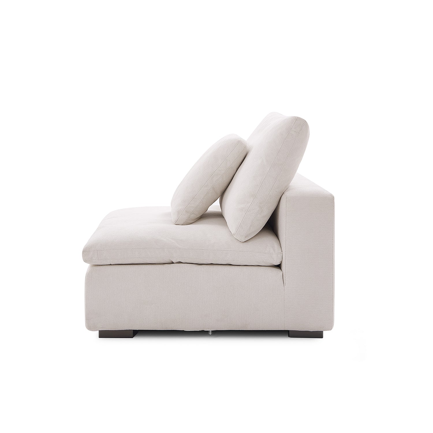 Modular - Tivoli Cloud Couch Armless Modular Seat - MC - Mario Capasa