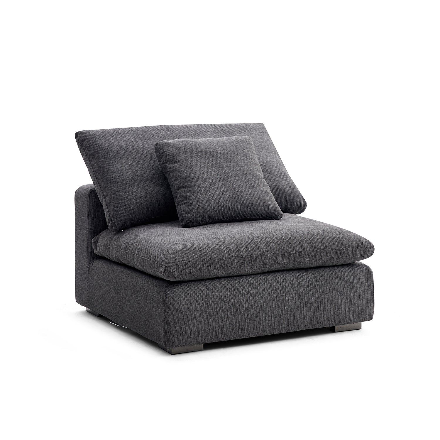 Modular - Tivoli Cloud Couch Armless Modular Seat - MC - Mario Capasa
