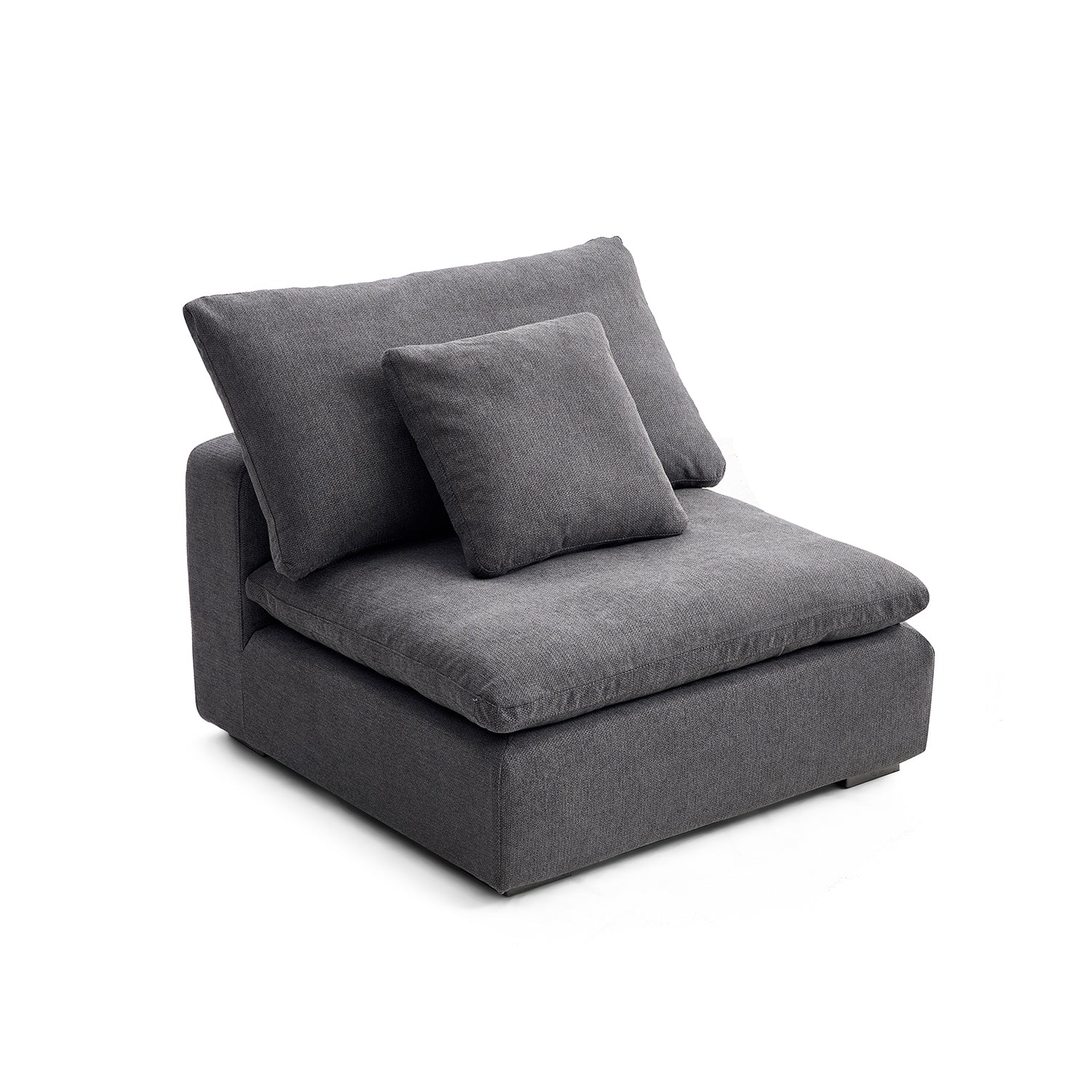 Modular - Tivoli Cloud Couch Armless Modular Seat - MC - Mario Capasa