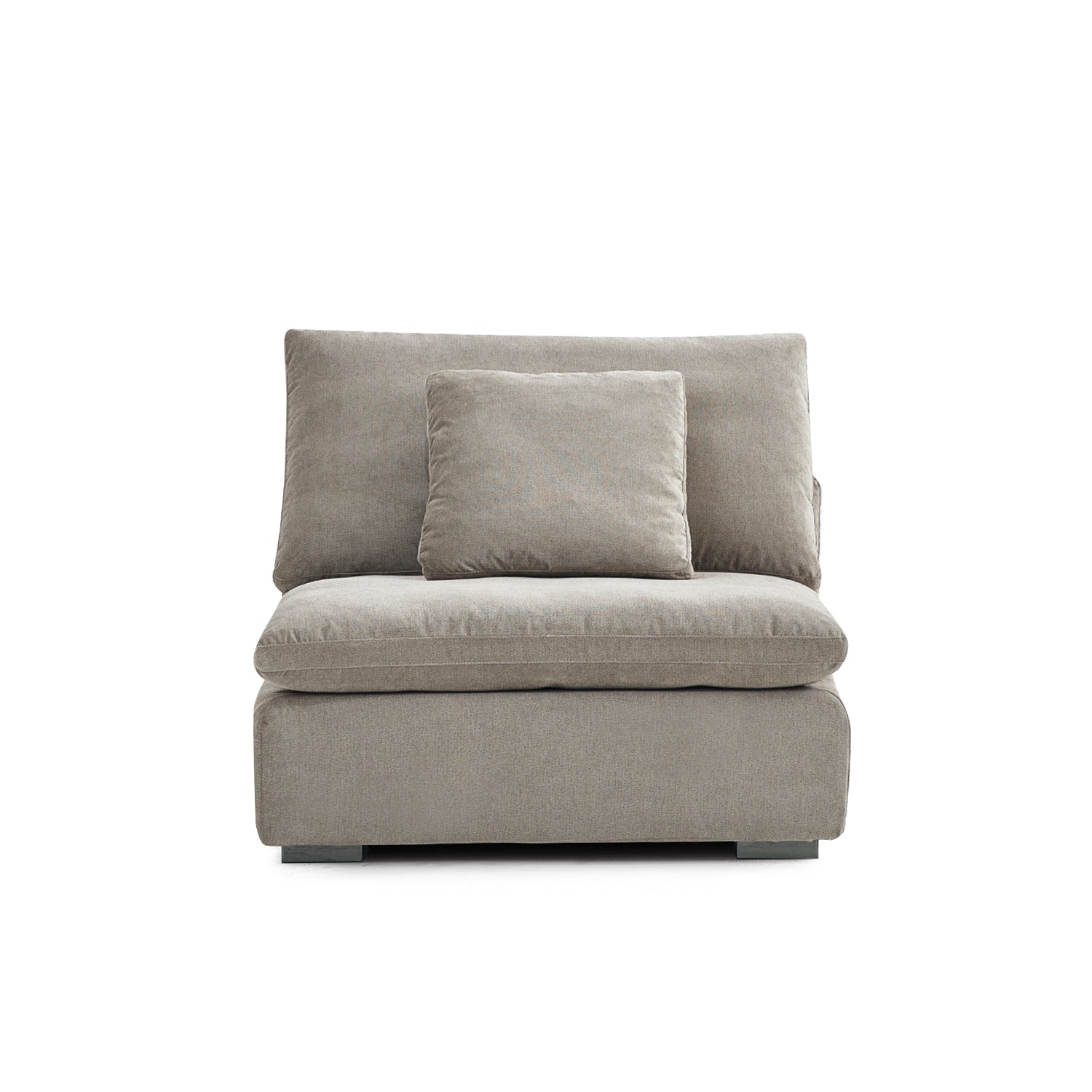 Modular - Tivoli Cloud Couch Armless Modular Seat - MC - Mario Capasa