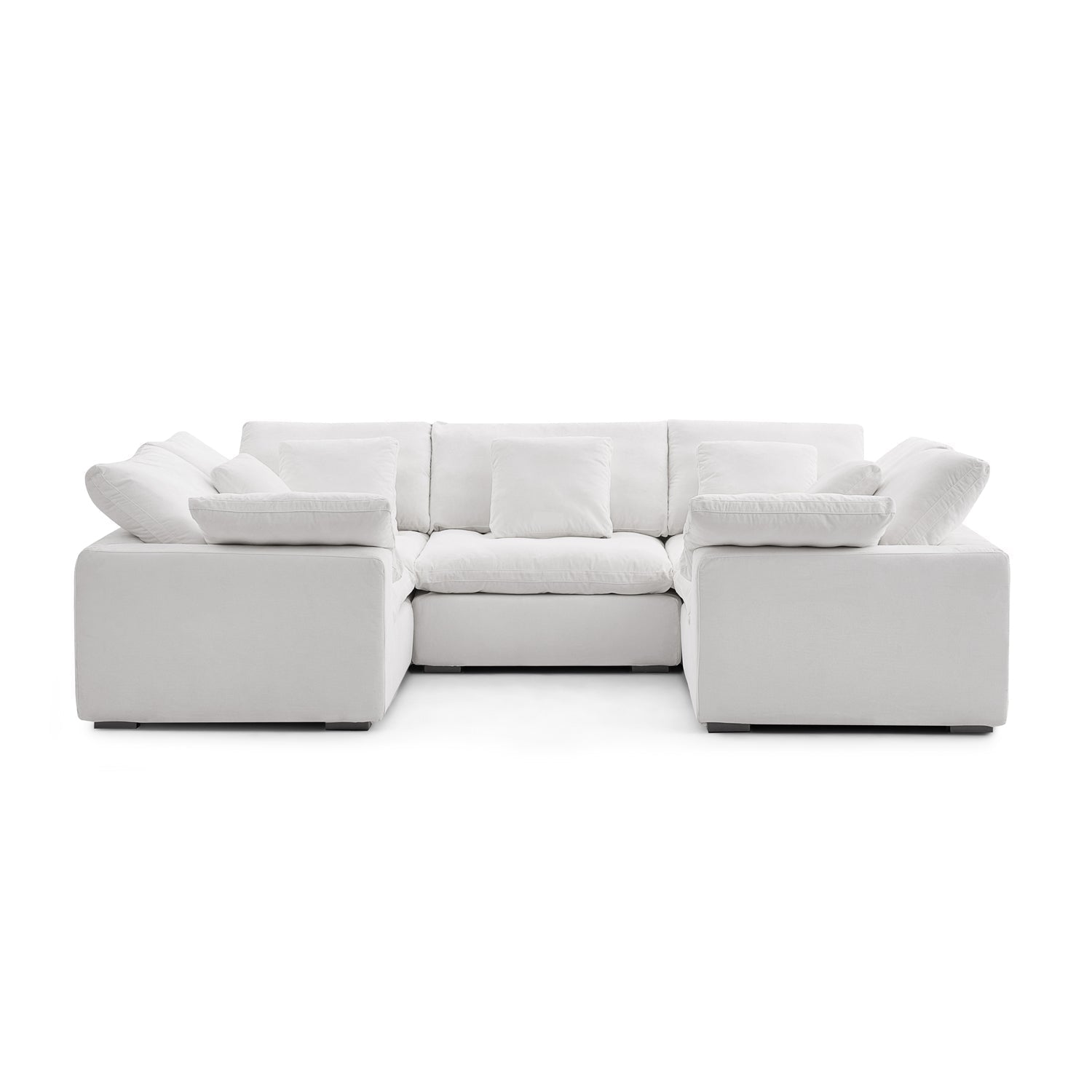 sectional - Hyperfoam Tivoli Cloud U Closed Sectional - MC - Mario Capasa