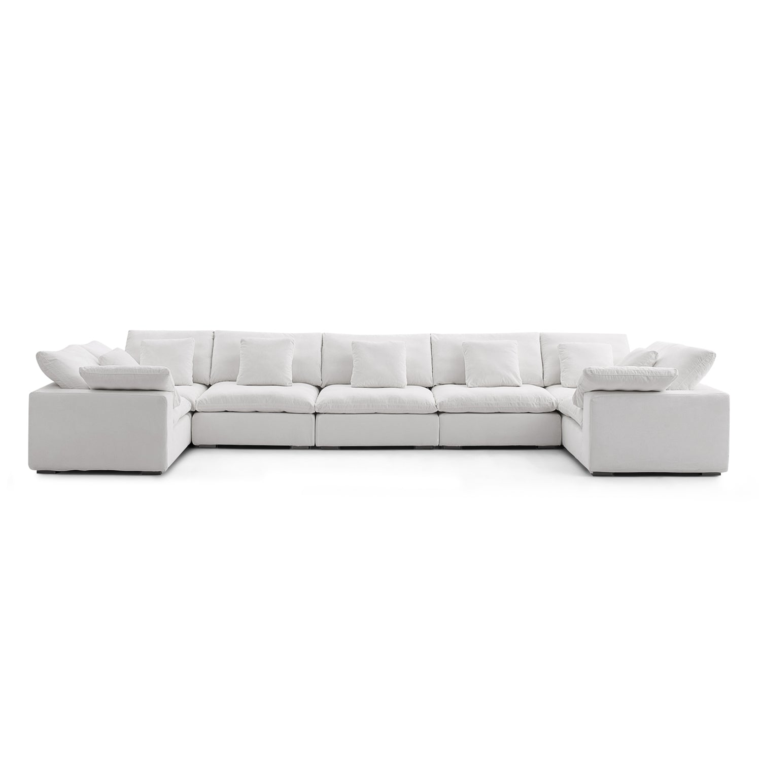 sectional - Hyperfoam Tivoli Cloud U Closed Sectional - MC - Mario Capasa