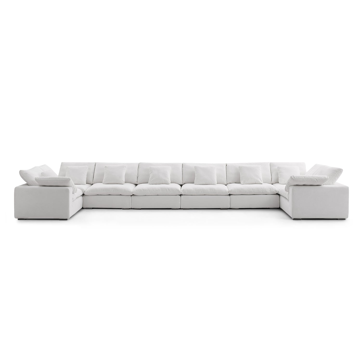 sectional - Hyperfoam Tivoli Cloud U Closed Sectional - MC - Mario Capasa