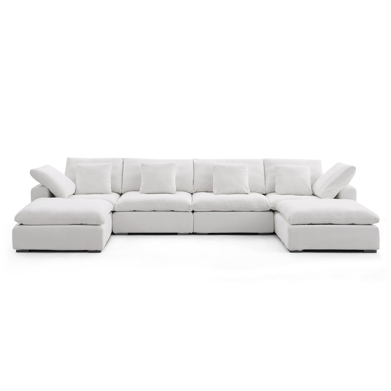 sectional - Hyperfoam Tivoli Cloud U Sectional - MC - Mario Capasa