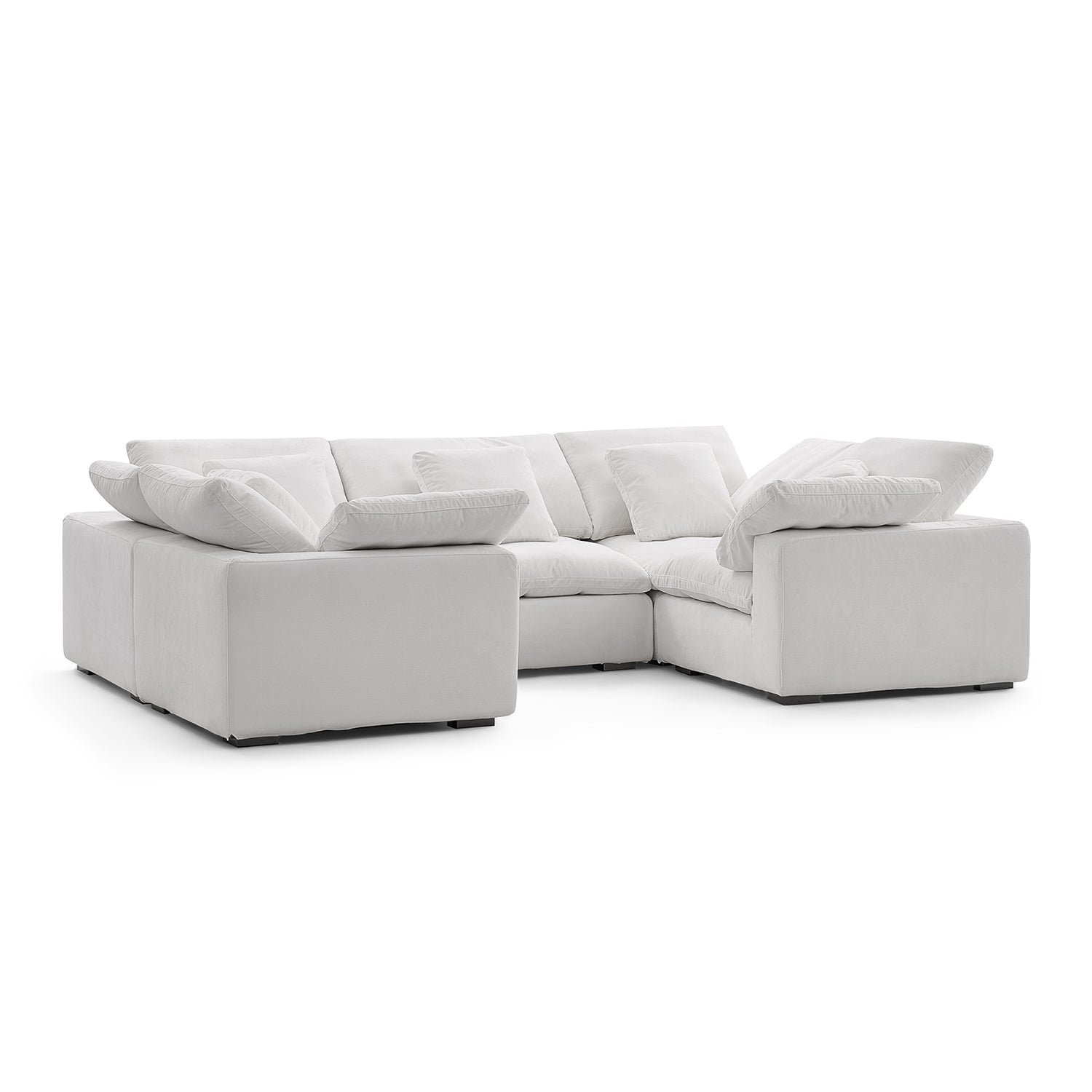 sectional - Hyperfoam Tivoli Cloud U Closed Sectional - MC - Mario Capasa