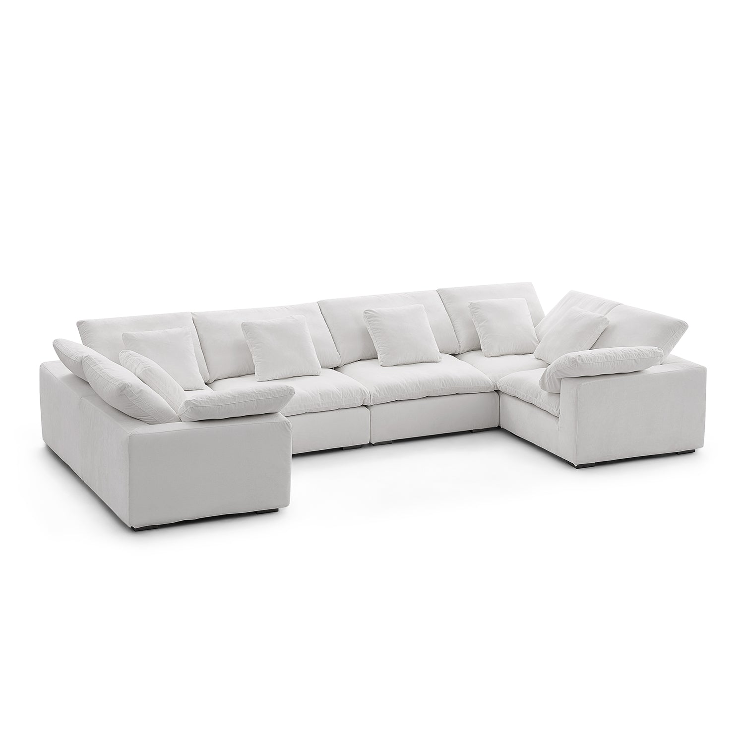 sectional - Hyperfoam Tivoli Cloud U Closed Sectional - MC - Mario Capasa