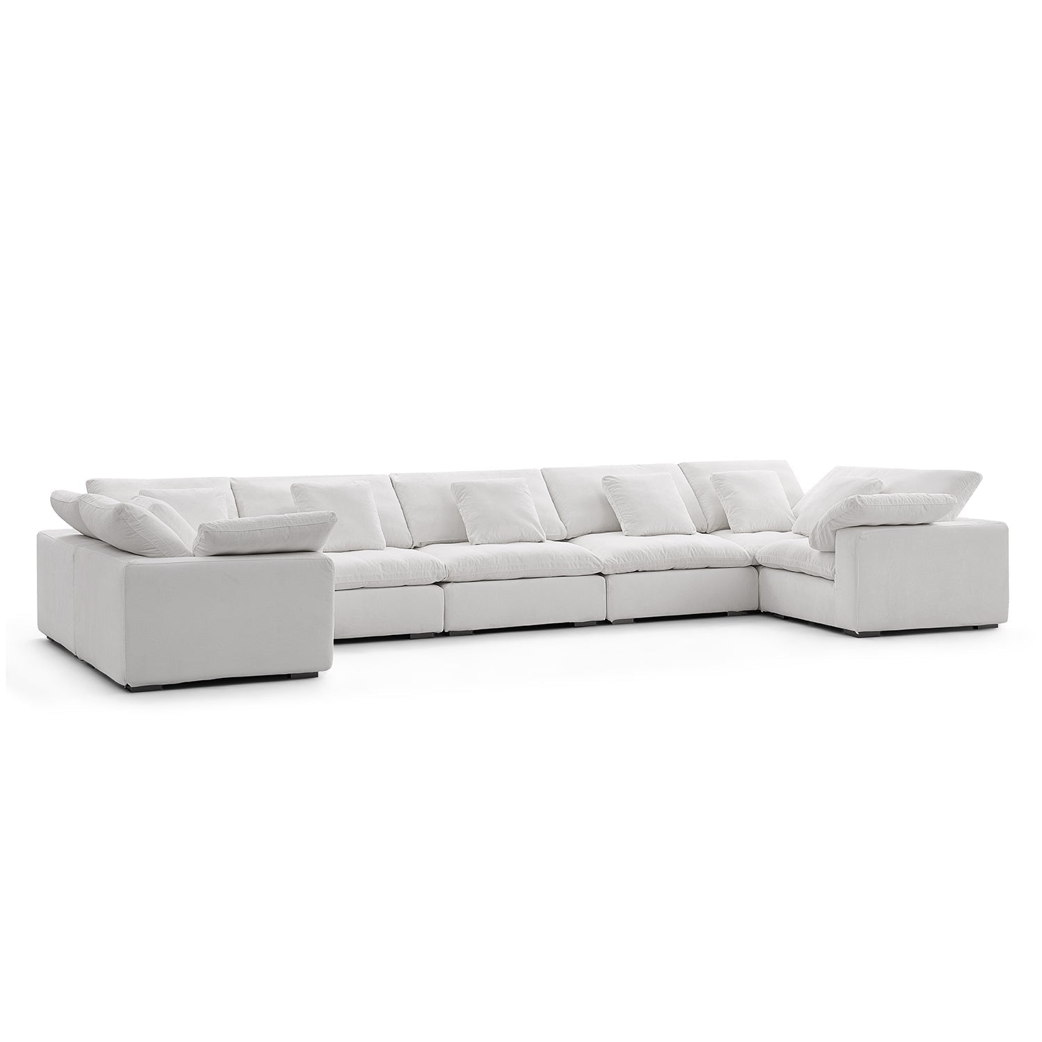 sectional - Hyperfoam Tivoli Cloud U Closed Sectional - MC - Mario Capasa