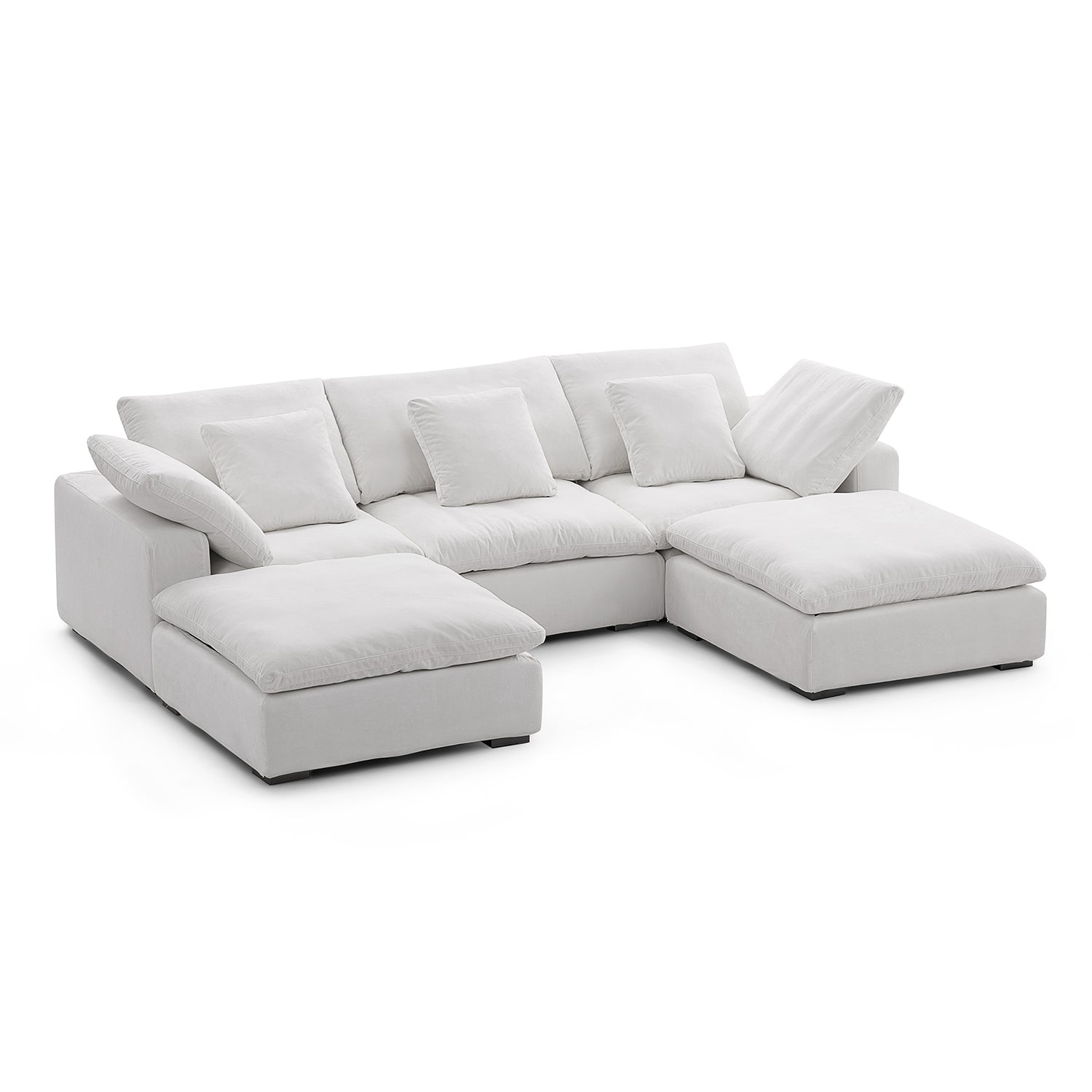 sectional - Hyperfoam Tivoli Cloud U Sectional - MC - Mario Capasa